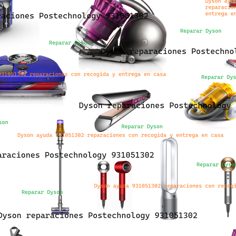 Más información sobre productos Dyson y sus averías comunes