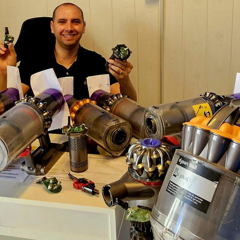 Limpieza Dyson Reparaciones en servicio técnico de aspiradoras