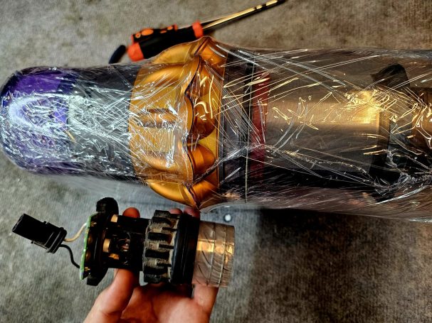 Cambio de motor Dyson desde Dyflusat